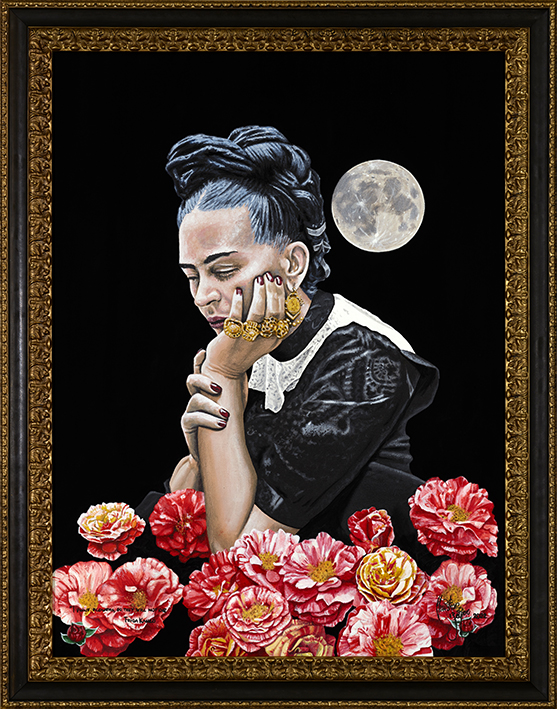 Painting I paint flowers, so they will not die Christian Beijer Arts